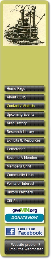 Click to visit CCHS managed historical sites!